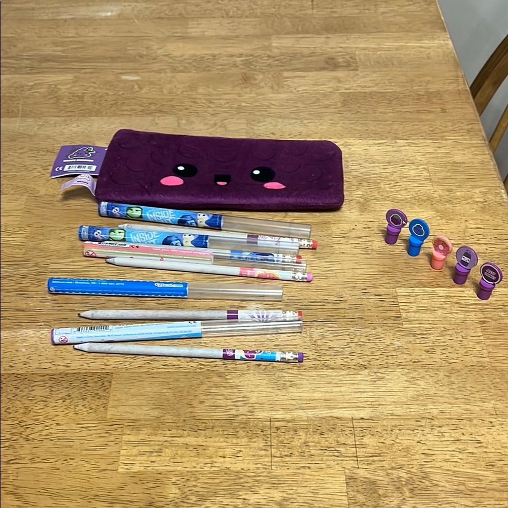 Smencil Grape Plush Pencil Case
